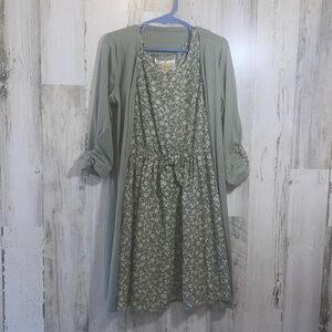 Dress with Cardigan 👗